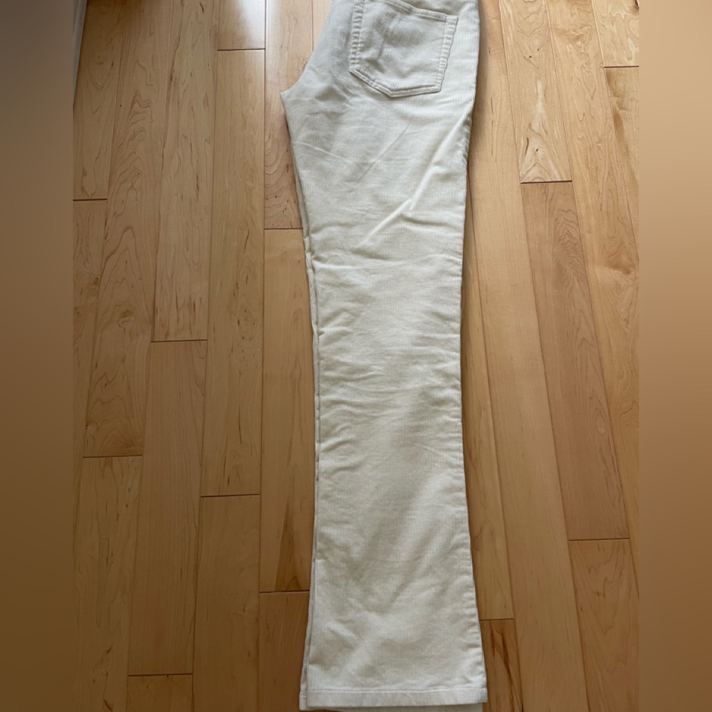 Ralph Lauren’s mid rise velvet jeans